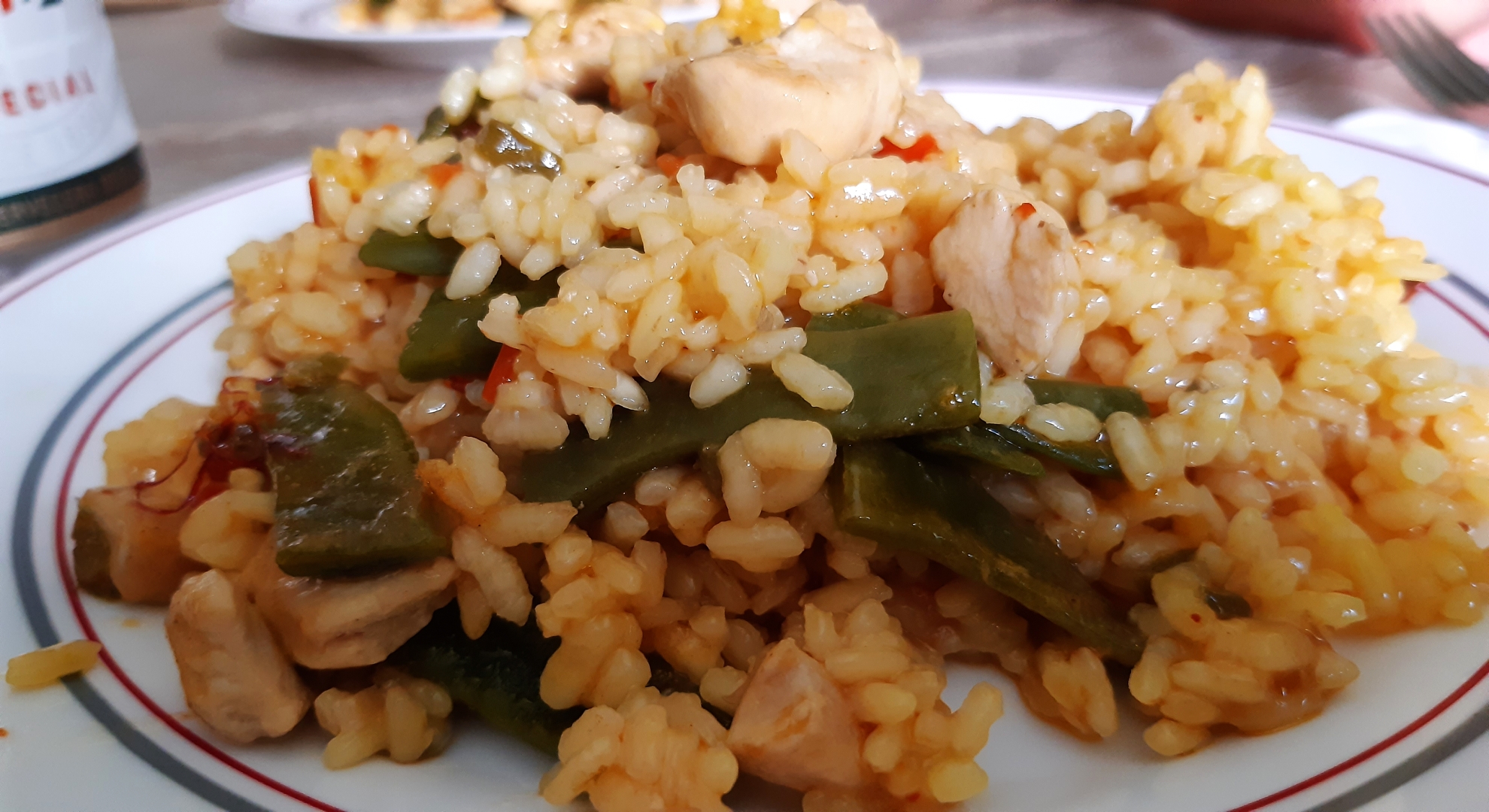 ARROZ CON POLLO Y VERDURITAS RECETAS DE COCINA ABUELA MARÍA