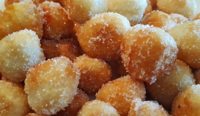 Mini bolitas donut