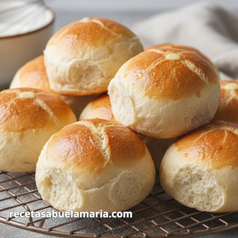 Receta de panecillos de leche