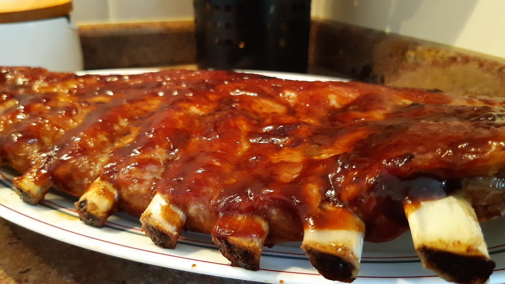 COSTILLA DE CERDO AL HORNO - RECETAS DE COCINA ABUELA MARÍA