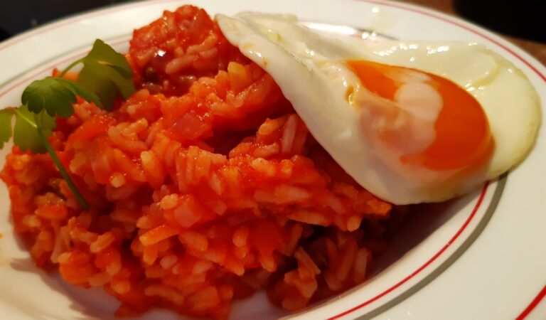 Receta de arroz a la cubana