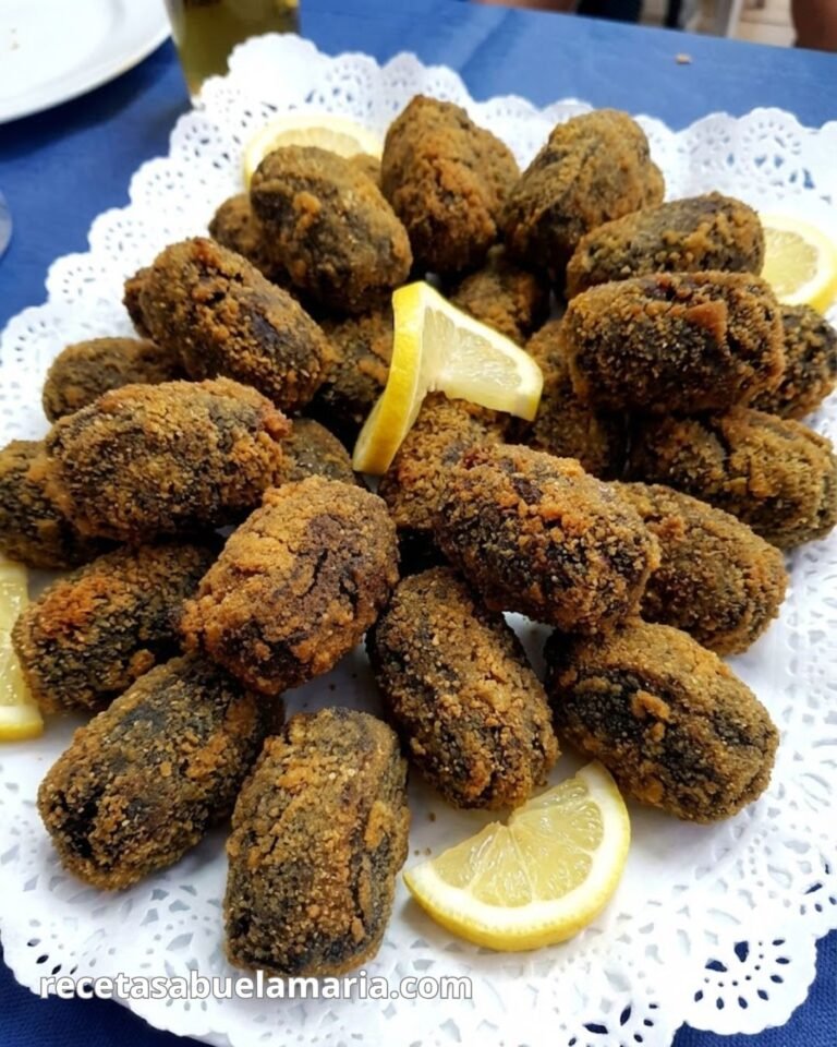 Croquetas de chipirón la receta tradicional de la abuela