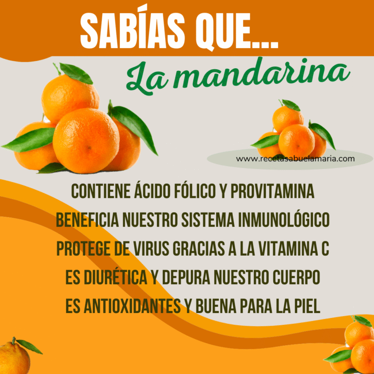 CINCO PROPIEDADES DE LAS MANDARINAS