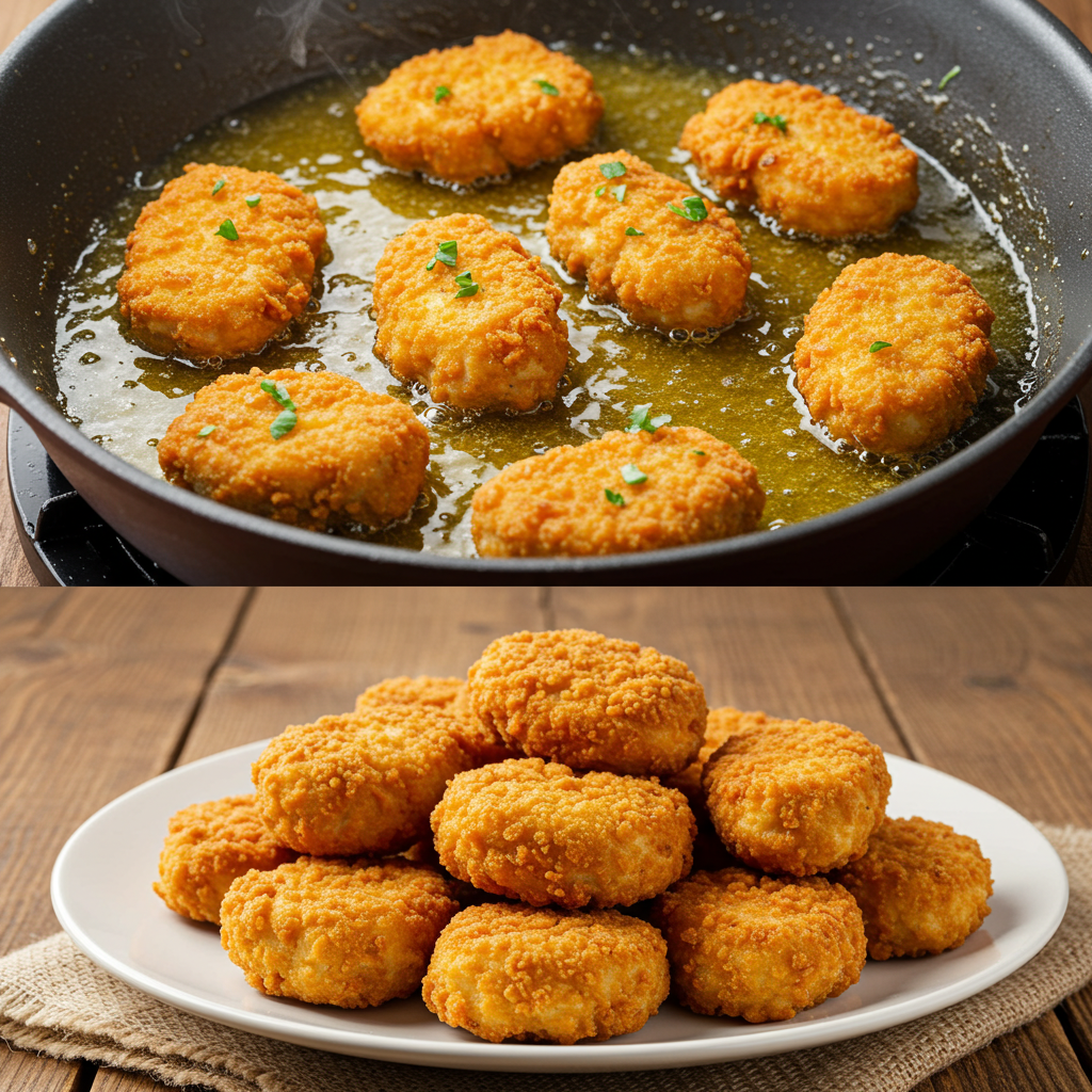 Receta de Nuggets de pollo caseros