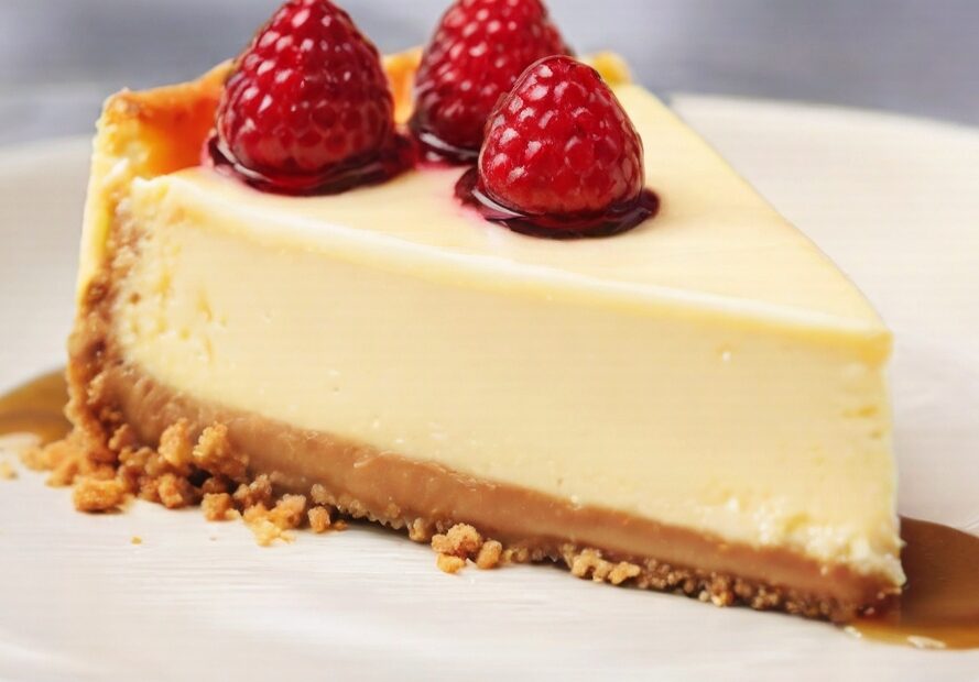 Tarta de queso casera cheesecake. Deliciosa receta clásica que te llevará a disfrutar de un postre cremoso y irresistible en cada bocado.