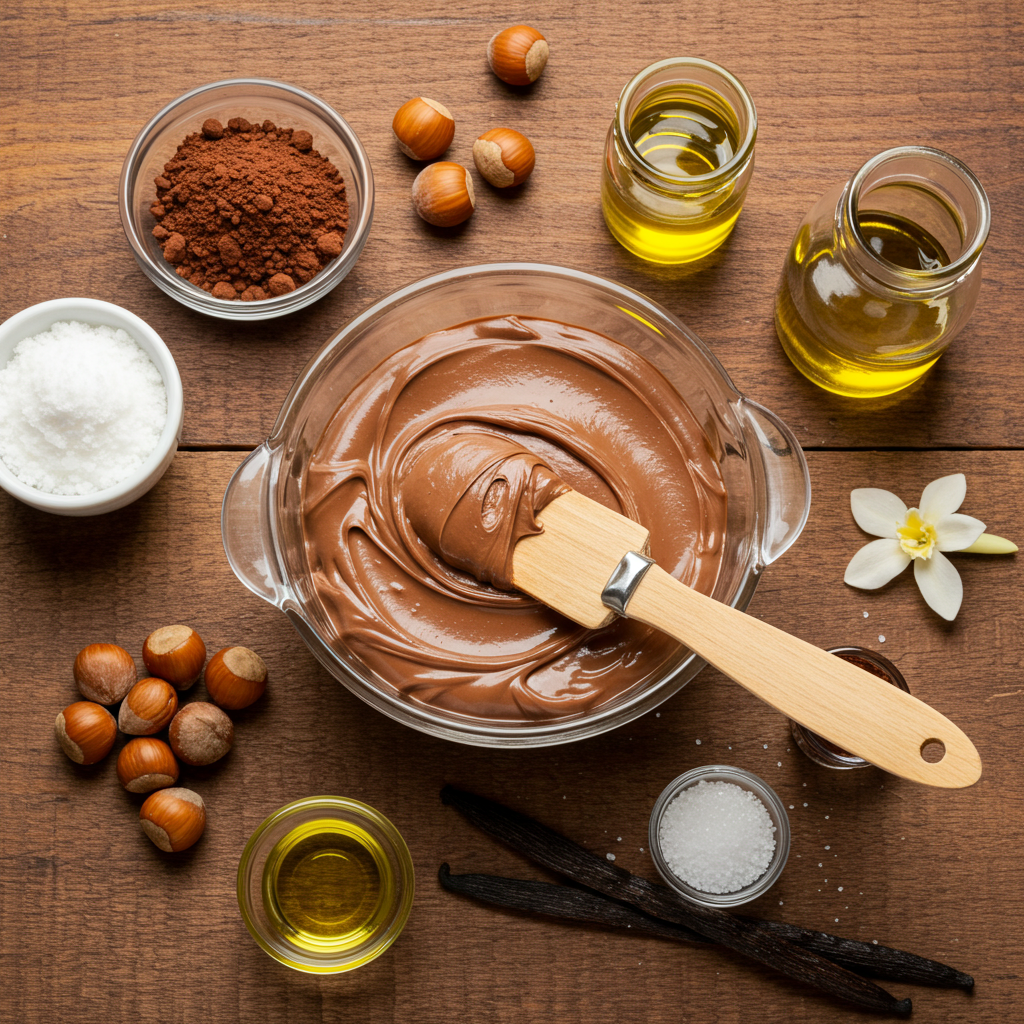 Receta de Nutella casera