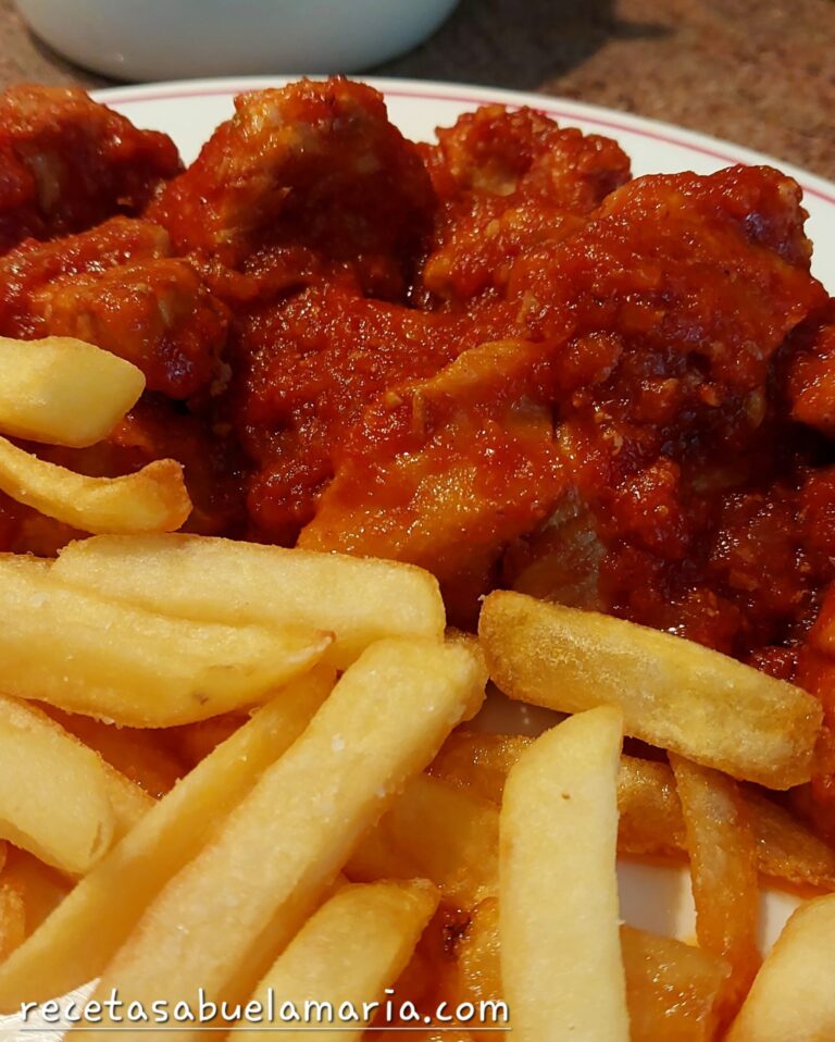 CARNE CON TOMATE RECETA DE MAGRO DE CERDO