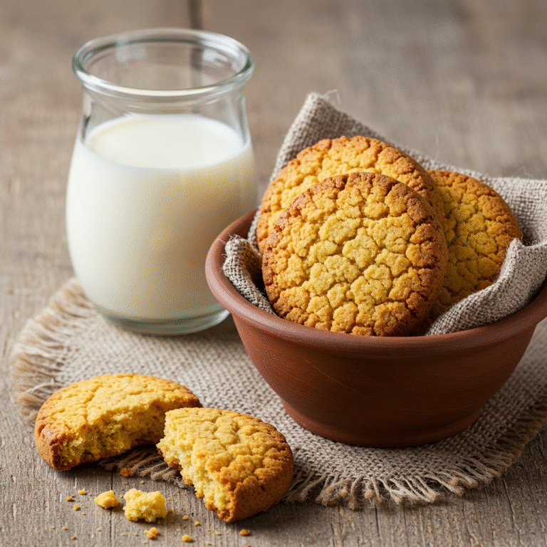 Receta de galletas de maicena