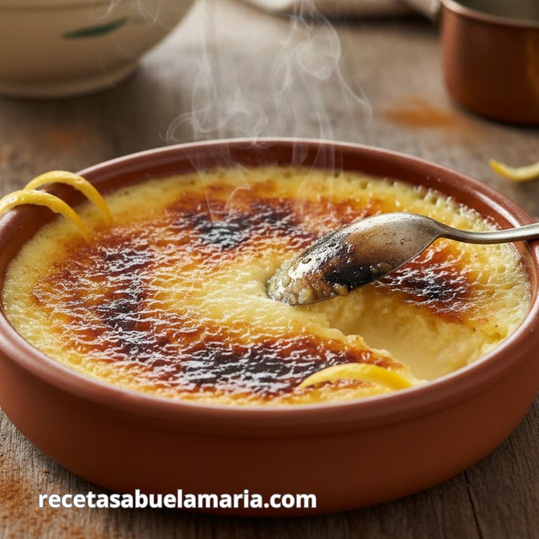 Receta de crema brûlée casera fácil y deliciosa