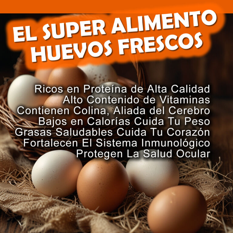 HUEVOS FRESCOS EL SUPERALIMENTO QUE NO PUEDE FALTAR EN TU DIETA