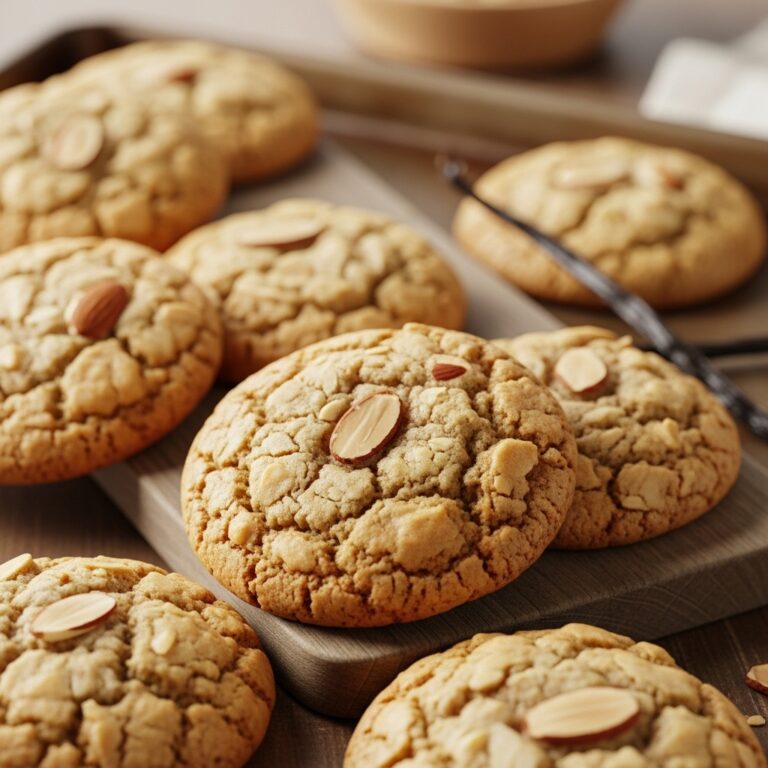 Galletas de almendra y vainilla
