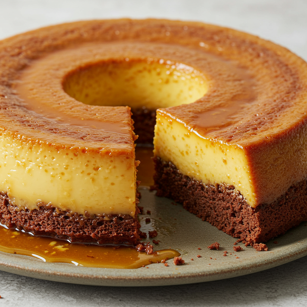 Receta de chocoflan casero