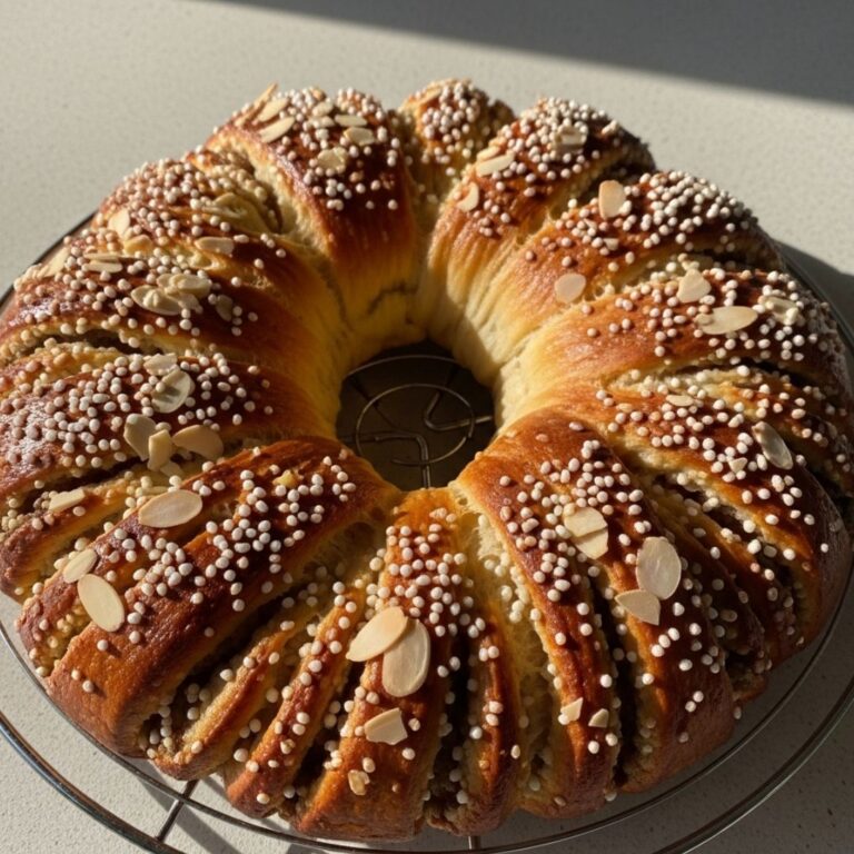 Receta de rosca de pan semidulce