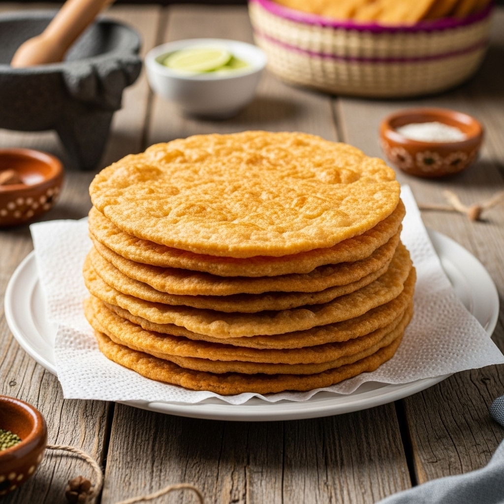 Buñuelos discos crujientes