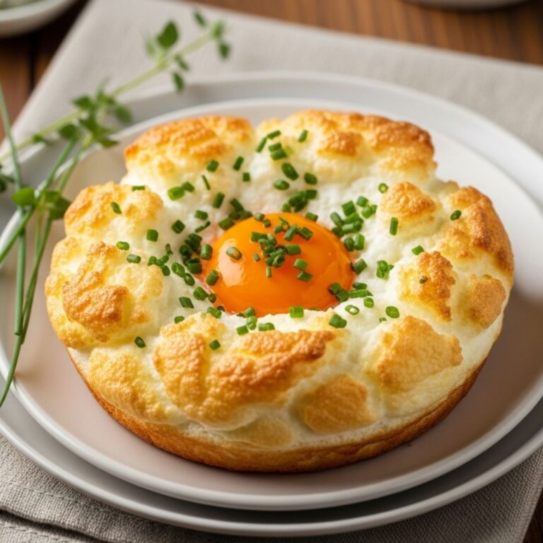 Receta de huevo nuve