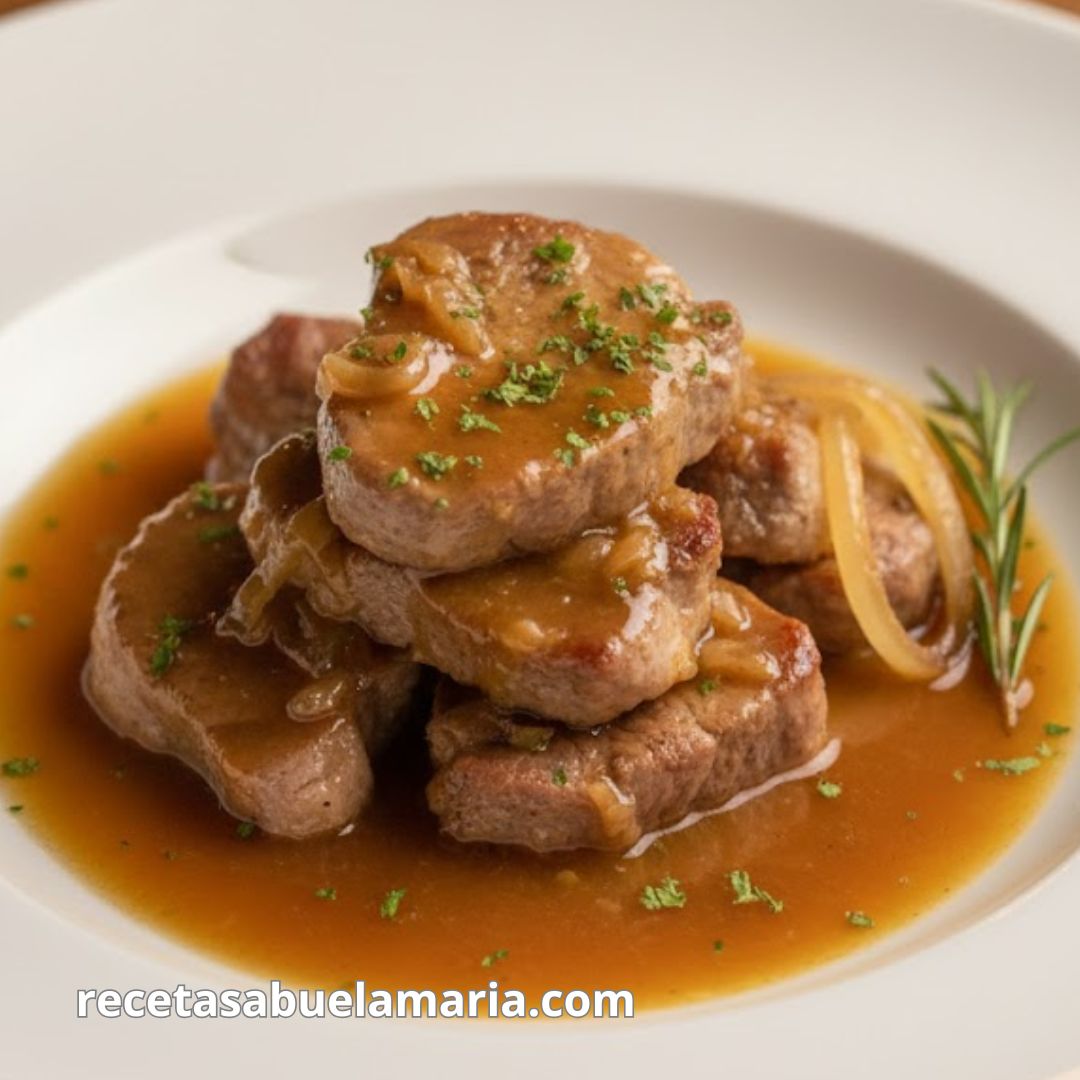 Receta de solomillo al whisky