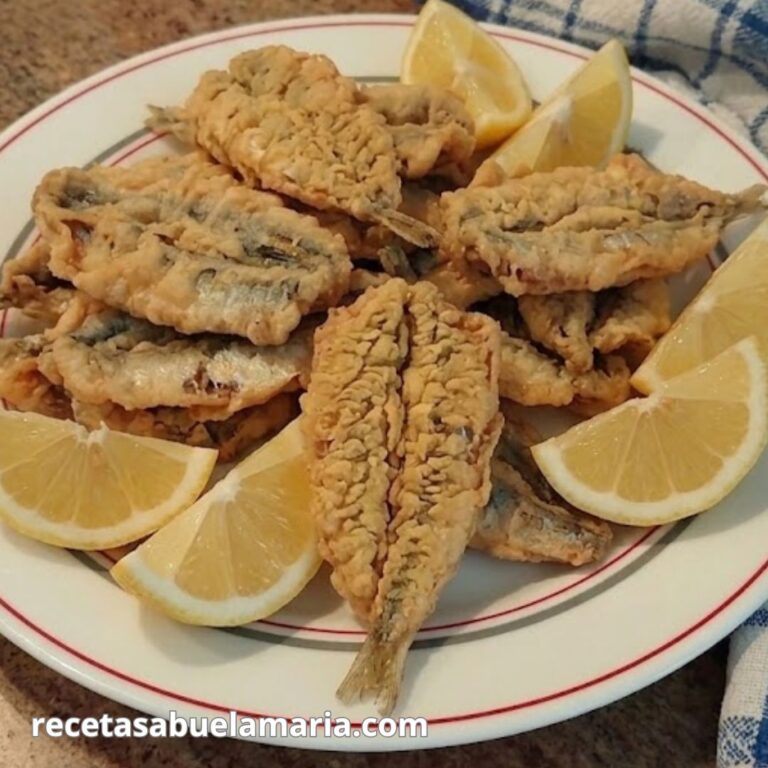 Boquerones fritos rebozados crujientes receta tradicional