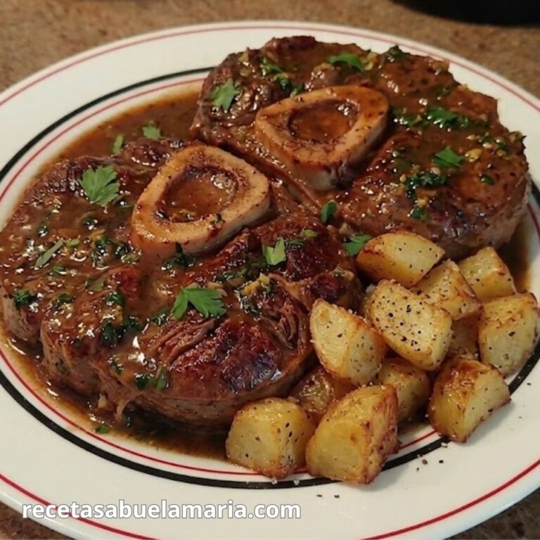 Osobuco de ternera en salsa receta de la abuela para que quede tierno