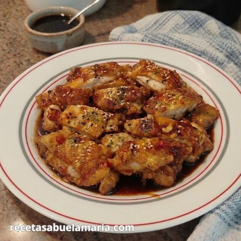 Pollo teriyaki receta casera fácil y rápida